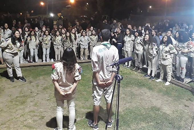 היה אש: שבט הצופים פתחו שנת פעילות